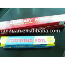 alu foil food wrapping